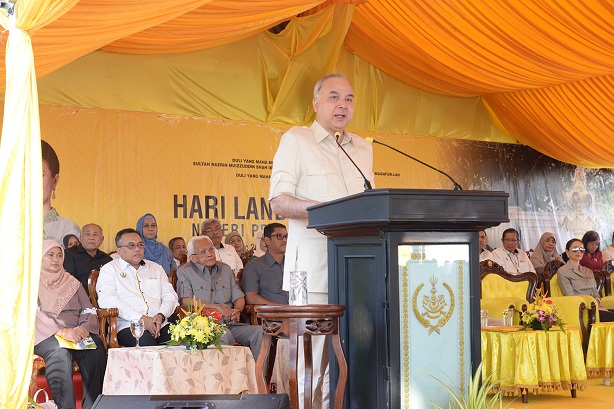 DYMM Paduka Seri Sultan Perak Gesa Komitmen Semua Tangani Isu Perubahan Iklim : 3 Mac 2020