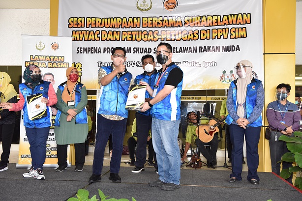 Belia Sambut Baik  Pendaftaran Sukarelawan MyVAC. : 12 September 2021