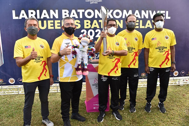 1,000 Sertai Larian Baton Komanwel. : 22 Januari 2022