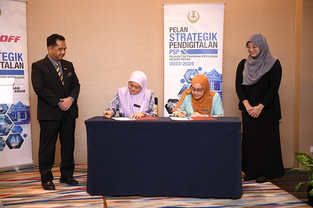 Sesi Sign Off Pelan Strategik Pendigitalan Psuk Perak 2022-2025 : 30 Januari 2023