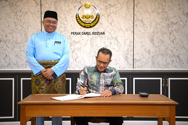 Kunjung Hormat YB Setiausaha Kerajaan Negeri Pulau Pinang Ke SUK Perak : 9 November 2023