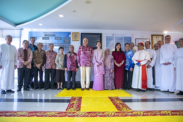 DYMM Paduka Seri Sultan Perak Darul Ridzuan Berkenan Berangkat Ke Majlis Perasmian Sambutan Jubli Emas Hospital Fatimah : 7 Disember 2024
