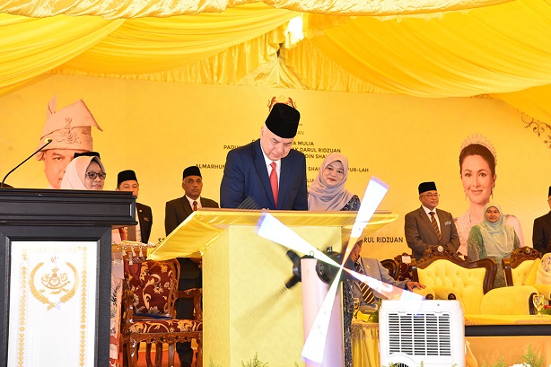 DYMM Paduka Seri Sultan Perak Darul Ridzuan Berkenan Rasmi SBPI Gopeng : 27 Jun 2024
