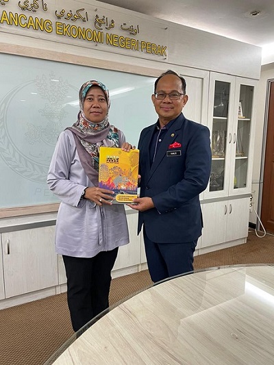 Kunjungan Hormat Ketua Pegawai Operasi Sekretariat Sabah Maju Jaya Ke Pejabat Setiausaha Kerajaan Negeri Perak : 15 Ogos 2024