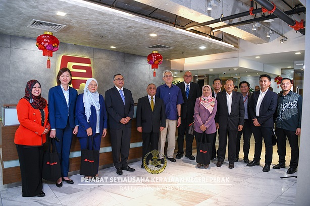 Lawatan Kerja YAB Menteri Besar Perak Ke Gamuda Berhad : 6 Februari 2025