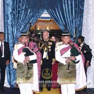 DYMM Paduka Seri Sultan Perak Darul Ridzuan Berkenan Berangkat Ke Majlis Santapan Beradat Perkhidmatan Awam Negeri Perak 2025 : 8 Julai 2025